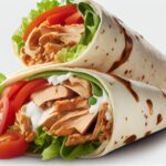 Chicken Suya Wrap